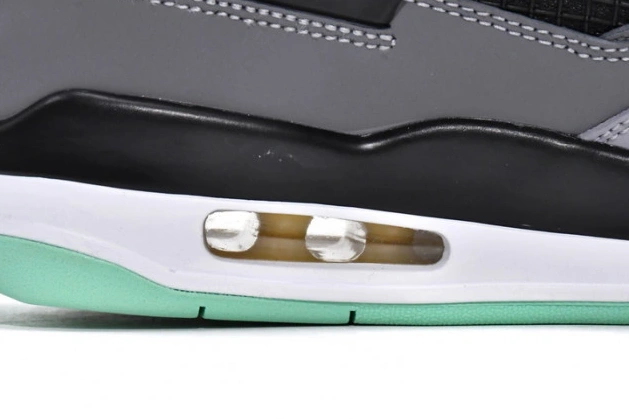 HYPE Air 4 Glow Retro Jordan 308497-033 Green 0805